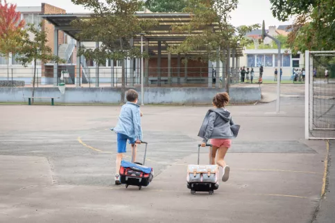 Elèves de l'école Madeleine Delbrêl