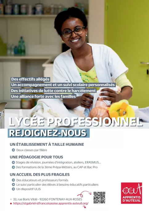 Affiche du LPO saint-françois d'Assise à Fontenay-aux-roses